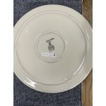 D53 Bunzlau Pizzabord Unikat U408M 33 cm D53 Pizzaborden